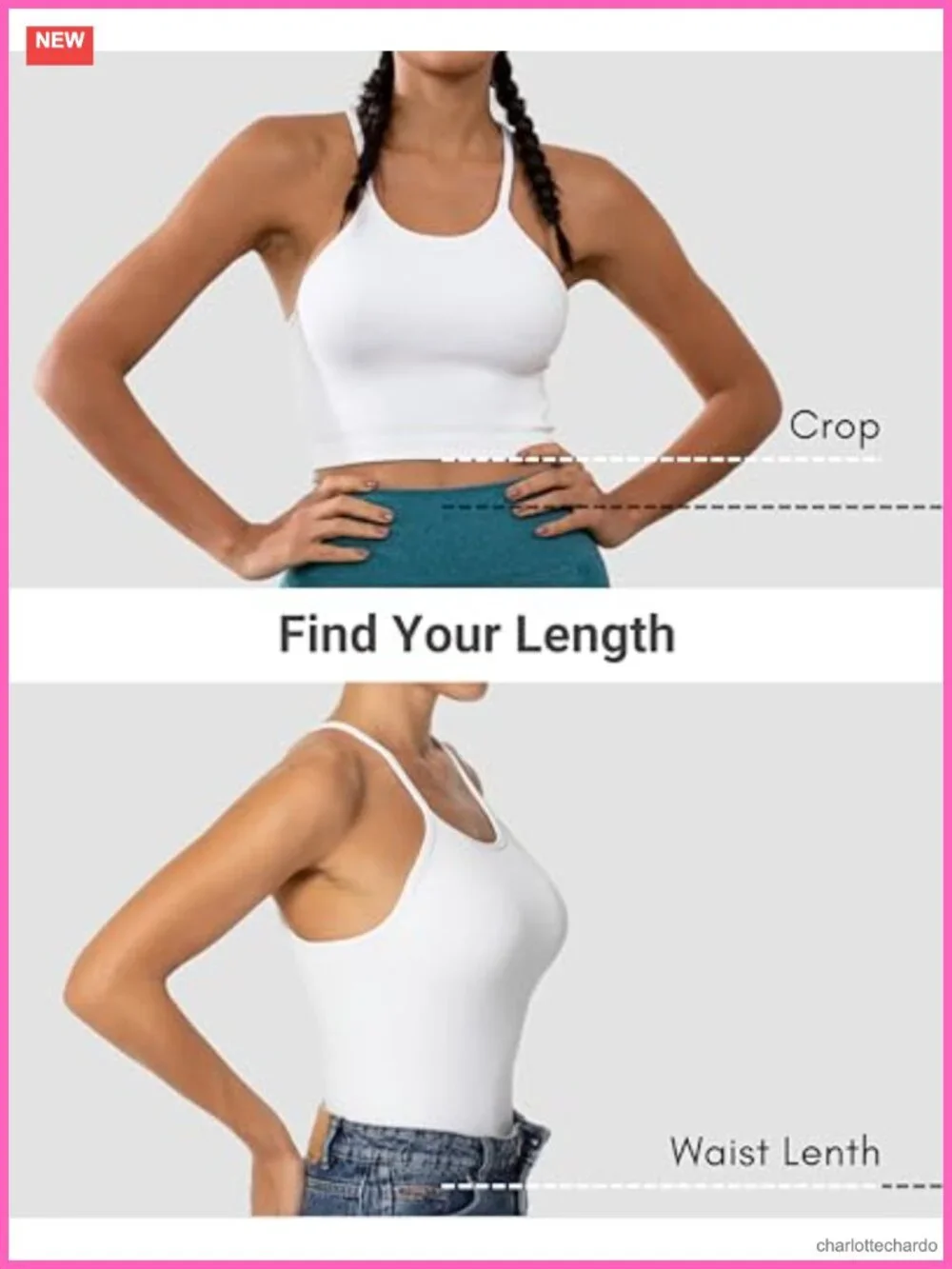 Seamless Ribbed Crop Tank Top Racerback Camisole Buttery Soft Nylon Spandex